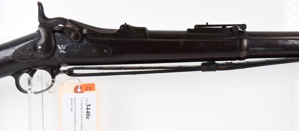 U.S. Springfield Armory 1884 Trapdoor Rifle .45-70 Cal ANTIQUE
