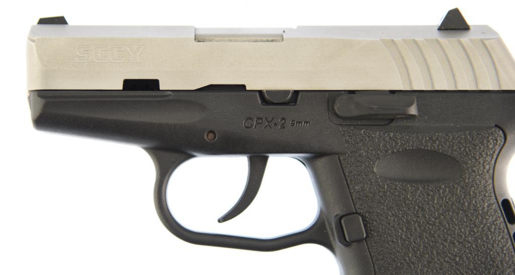 Sccy Industries CPX2 TT Semi Auto 9 MM REGULATED