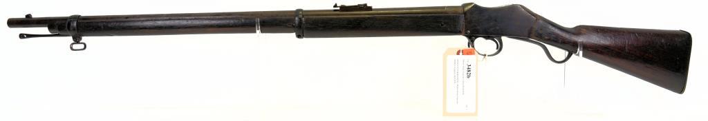 Martini Henry Francotte Nelpalese Mdl 1878 Falling Block Rifle .577-450 ANTIQUE