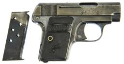 COLT'S P.T.F.A. MFG CO VEST POCKET MODEL 1908-HAMMERLESS Semi Auto Pistol .25 ACP REGULATED/C&R