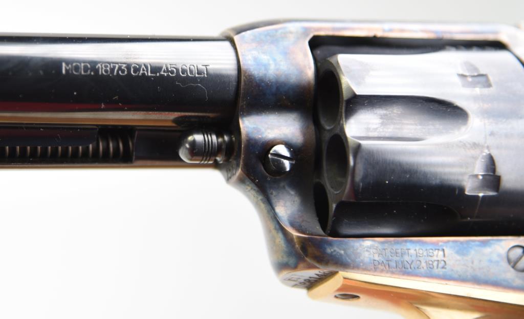 A. UBERTI/IMP BY STOEGER 1873 CATTLEMAN Single Action Revolver .45 LC REGULATED/MD BANNED