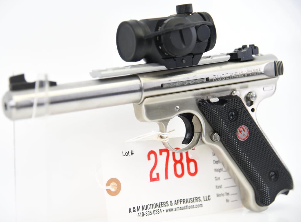 STURM, RUGER & CO., INC Mark III Target Semi Auto Pistol .22 Cal REGULATED