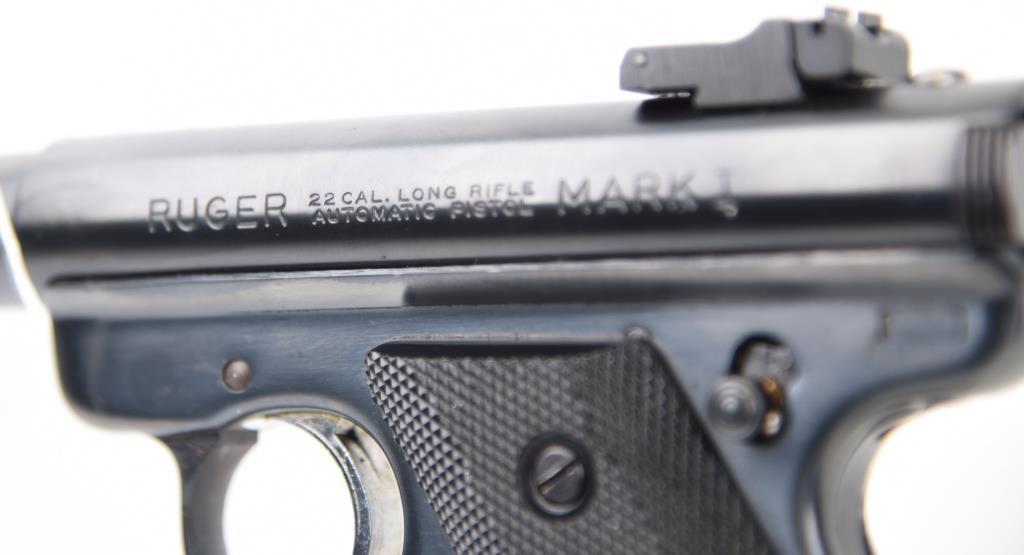 STURM, RUGER & CO., INC MARK 1 Semi Auto Pistol 13-43648 .22 LR 5.5" REGULATED