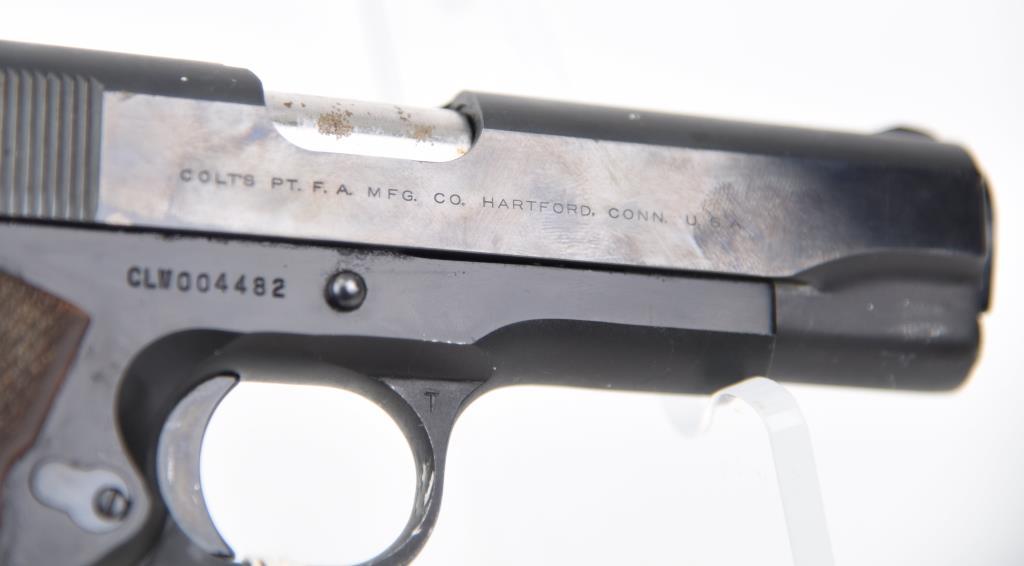 Colts's  P.T.F.A. Mfg. Co Lightweight Commander Semi Auto Pistol CLW004482 .45 ACP 4.25" REGULATED/C