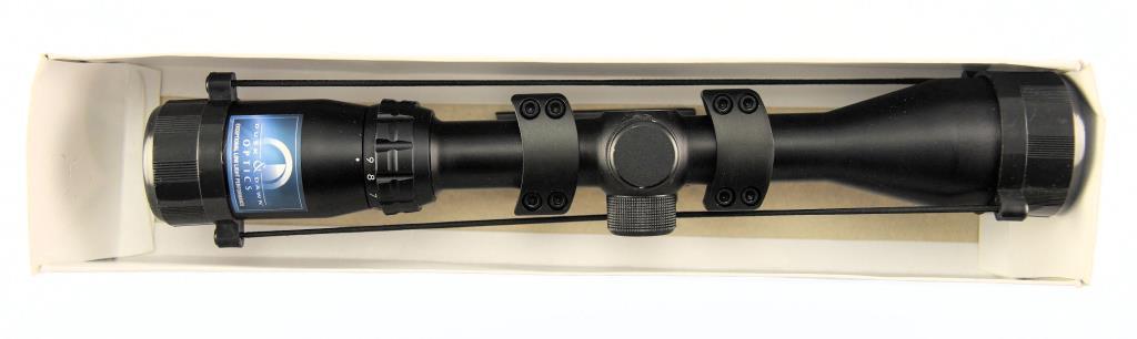 Lot #2355 - Bushnell Banner 3-9x50mm Riflescope w/Truglo Picatinny rail mount. Bimini Scope