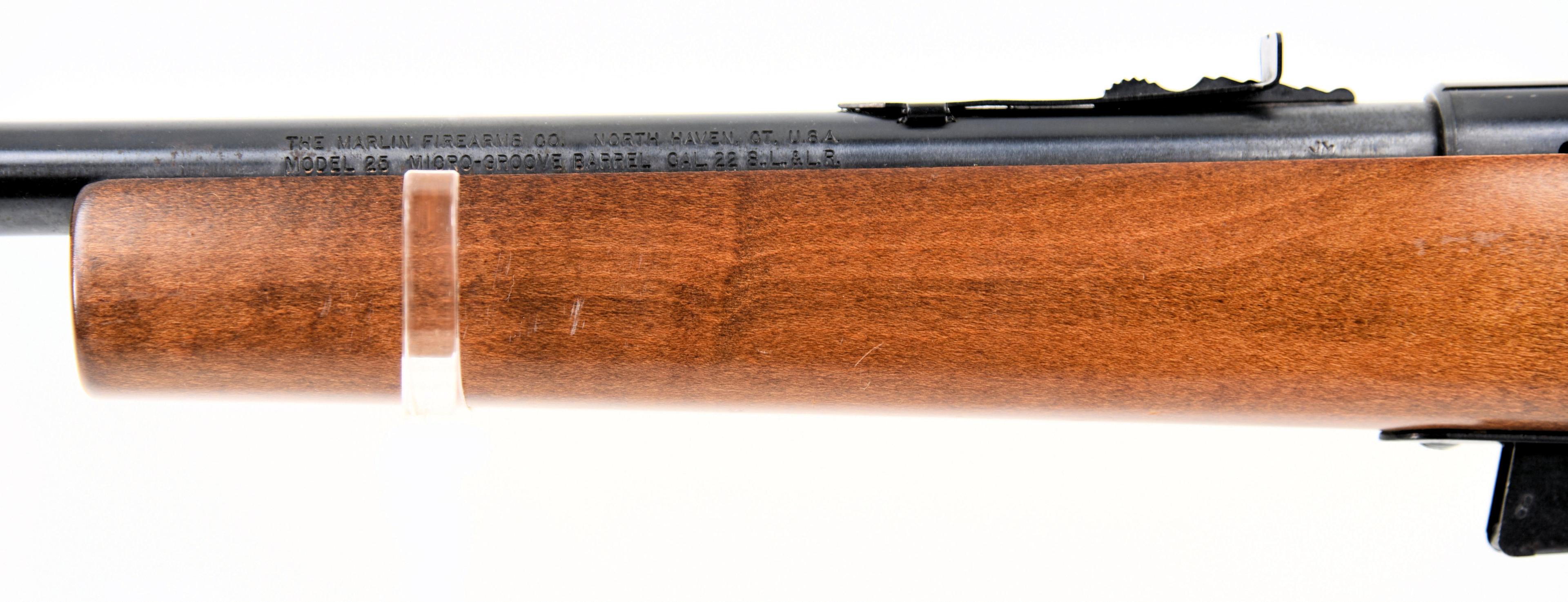 MARLIN FIREARMS CO 25 Bolt Action Rifle