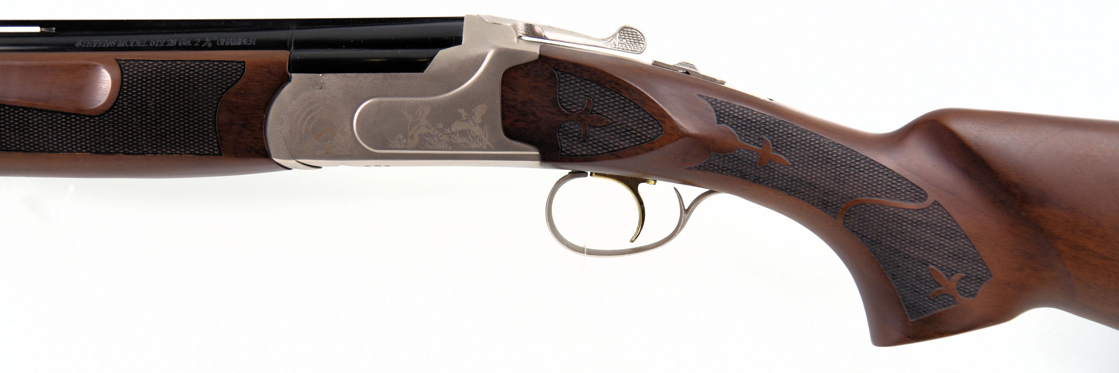 Torun-Hatfield Gun Co/Imp by Savage Arms Stevens 512 Gold Wings O/U Shotgun