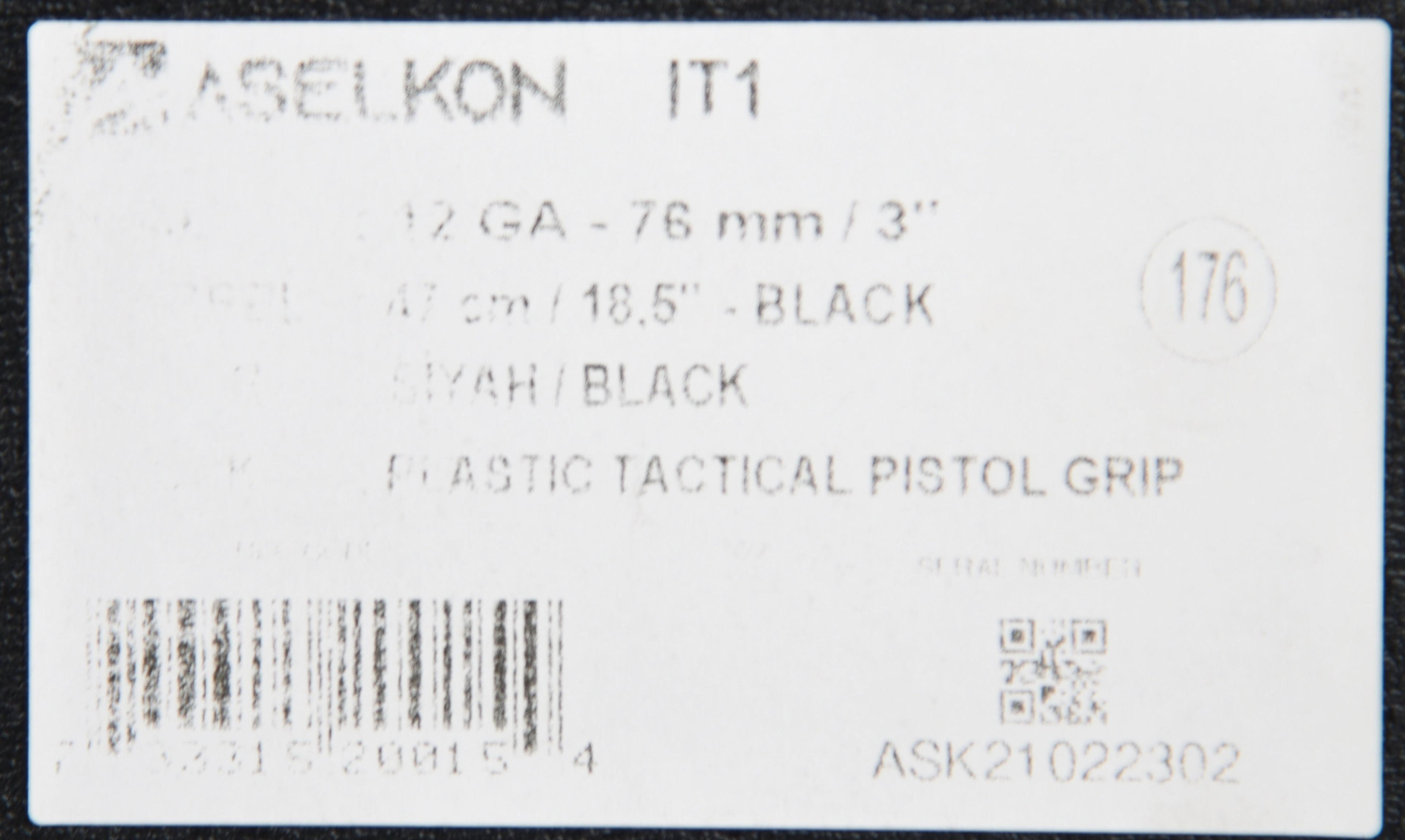 ASELKON/IMP BY ADCO CIA IT-1 Semi Auto Shotgun