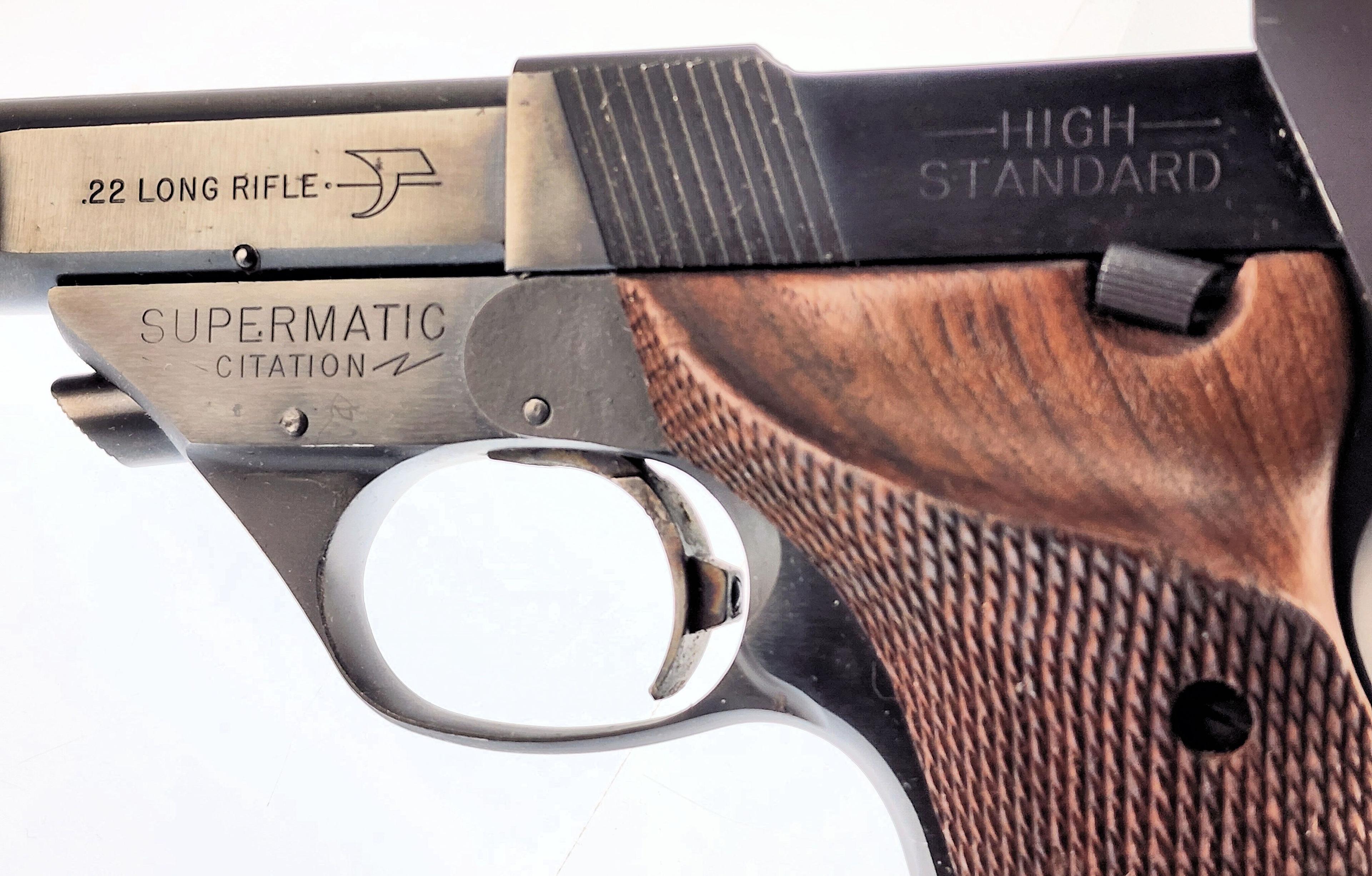 High Standard Supermatic Citation 106 Semi Auto Pistol