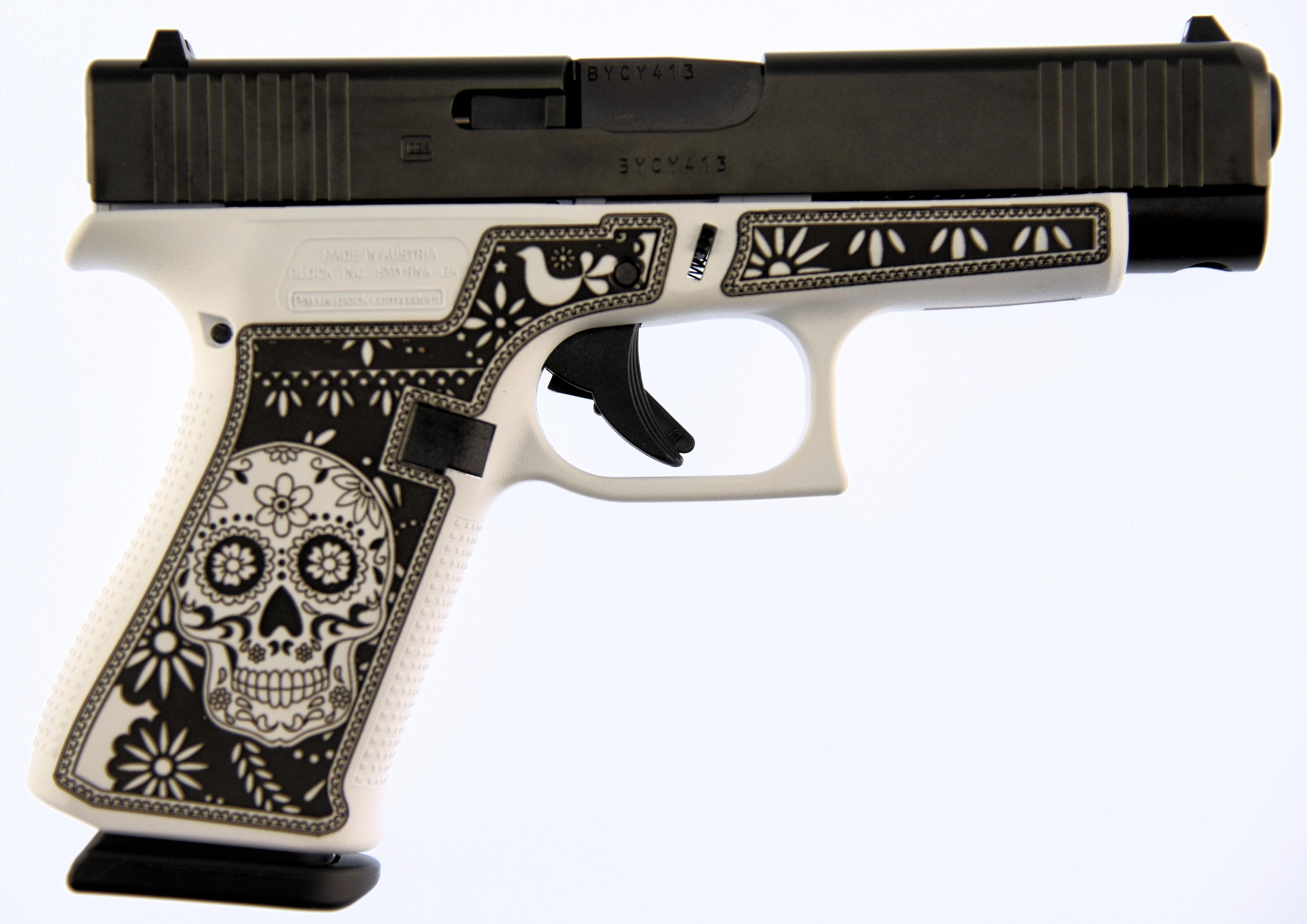 GLOCK/ IMP BY GLOCK INC. G48 Exclusive "Sugar Skull” Semi Auto Pistol