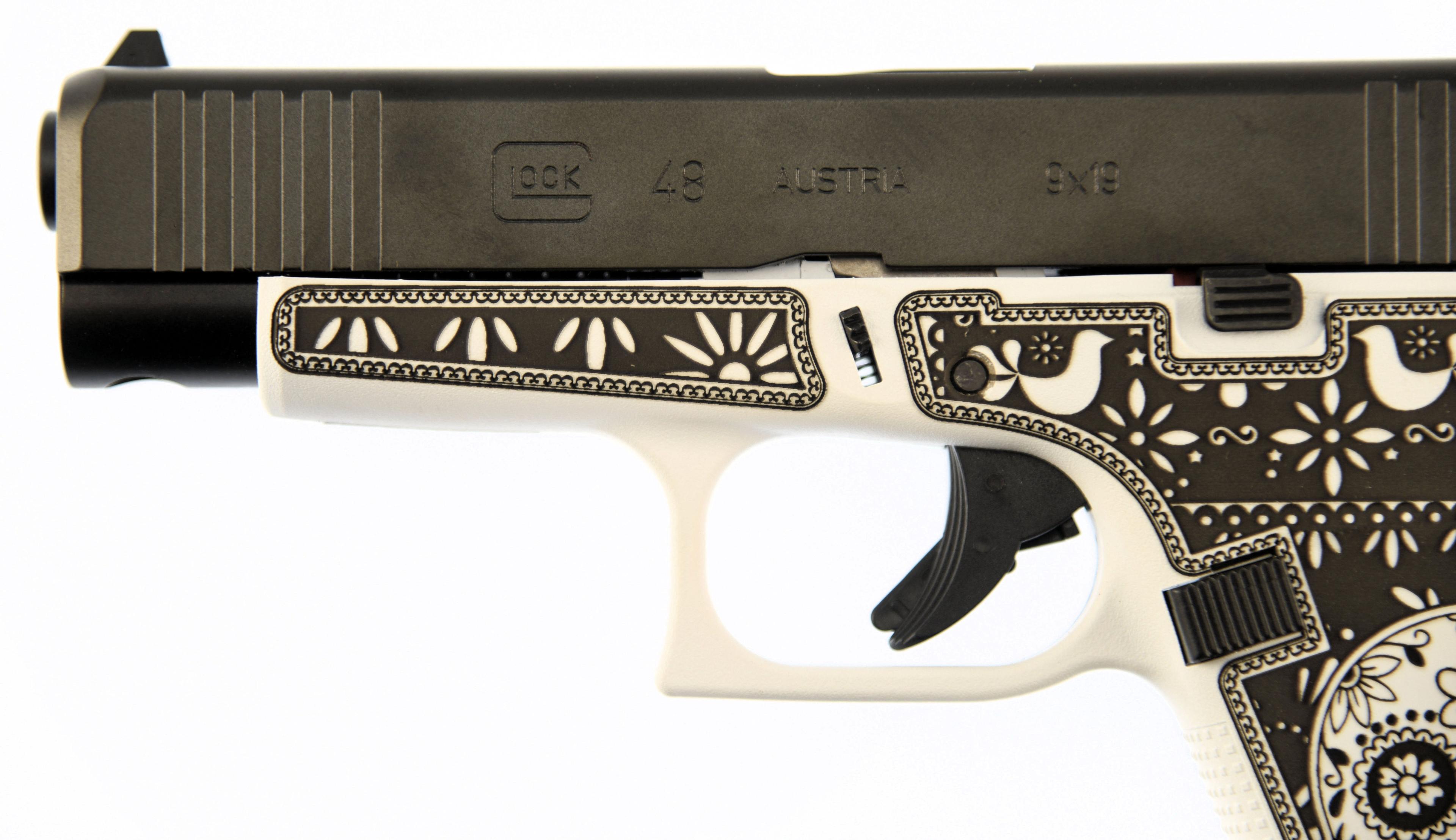 GLOCK/ IMP BY GLOCK INC. G48 Exclusive "Sugar Skull” Semi Auto Pistol