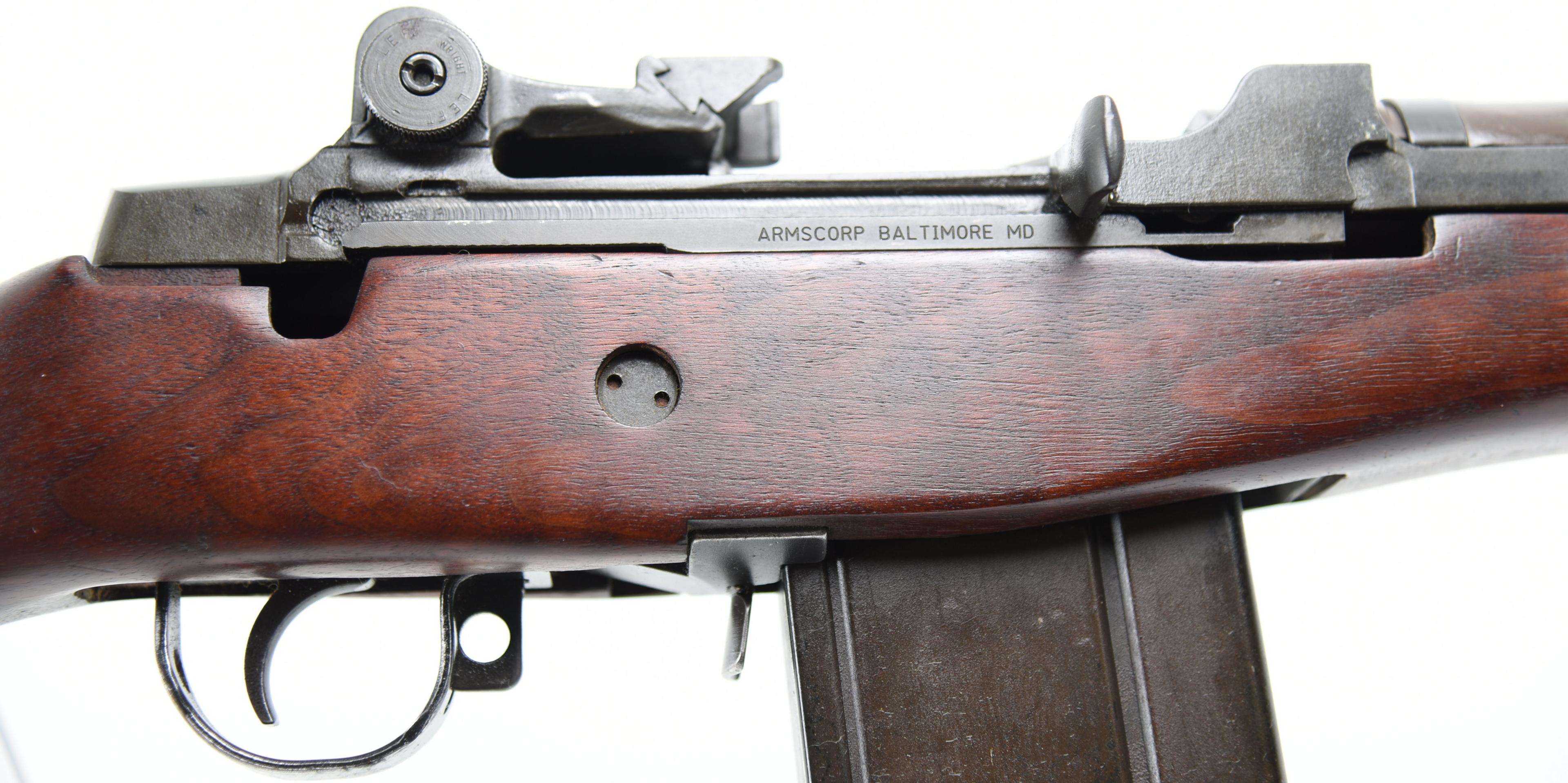 Armscorp M14 National Match SA Rifle. NO MD BIDDERS. FIREARM IS ON BANNED LIST IN MD BY MDSP