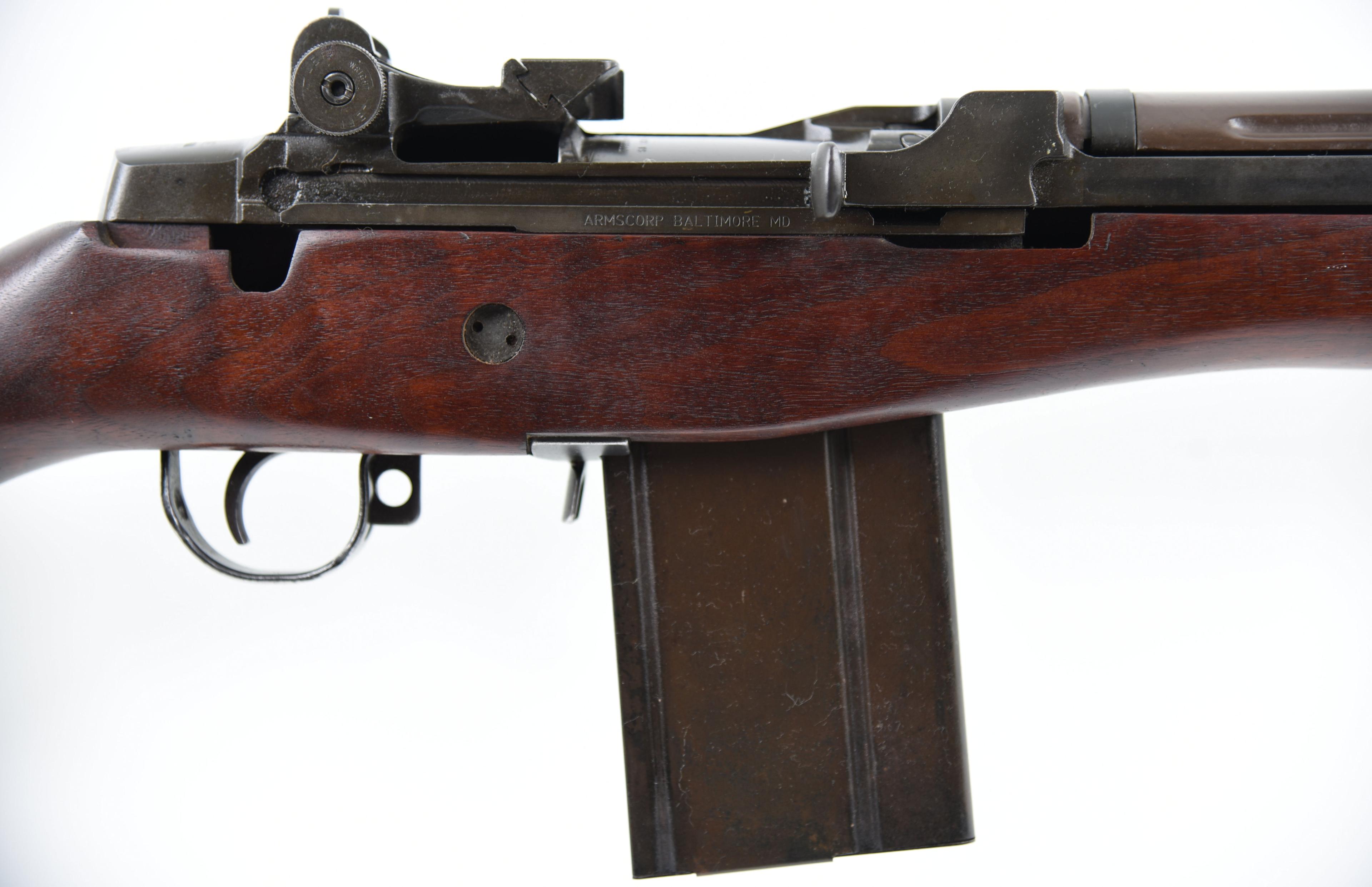 Armscorp M14 National Match SA Rifle. NO MD BIDDERS. FIREARM IS ON BANNED LIST IN MD BY MDSP