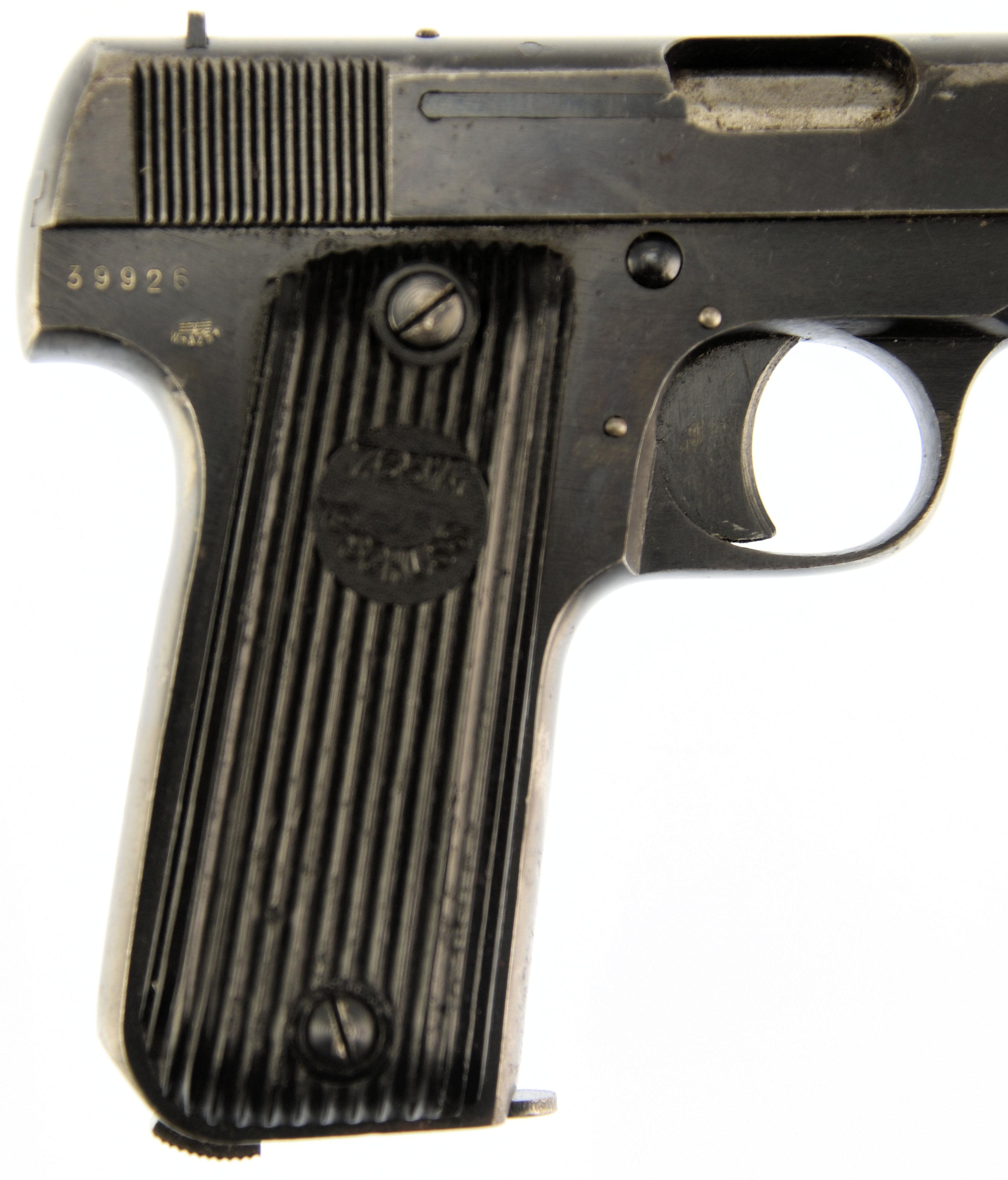 MANUFACTURE D'ARMES DES PYRENEES HENDAYE Unique Semi Auto Pistol