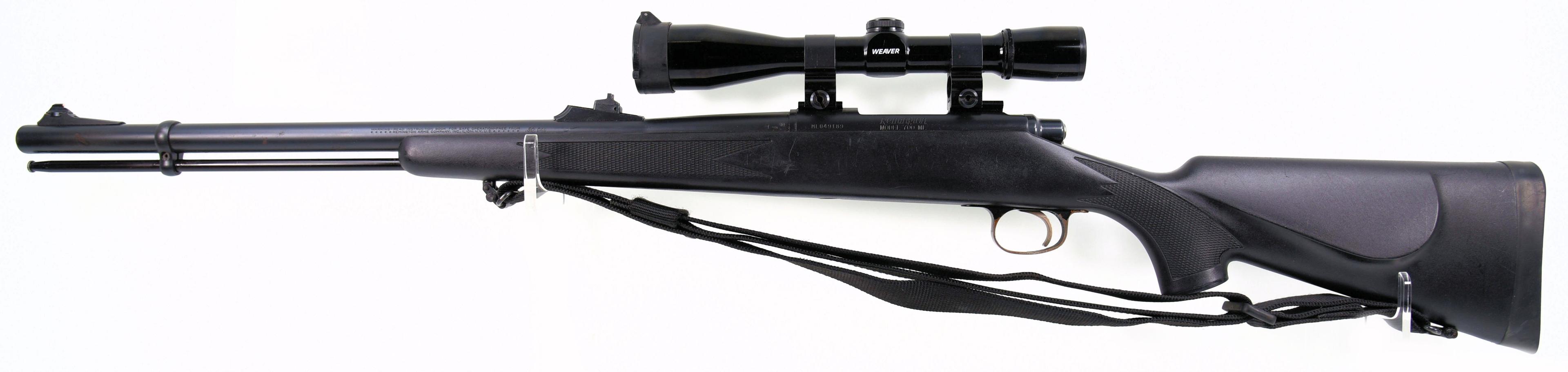 Remington Arms Co 700 ML Black Powder Rifle .50 Cal