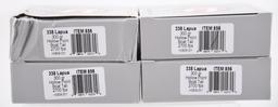 Lot #2784 - 4 Boxes of 10 (40 Rds) Underwood .338LM Lapua Magnum. 300 Grn HPBT. 2,700 FTS.