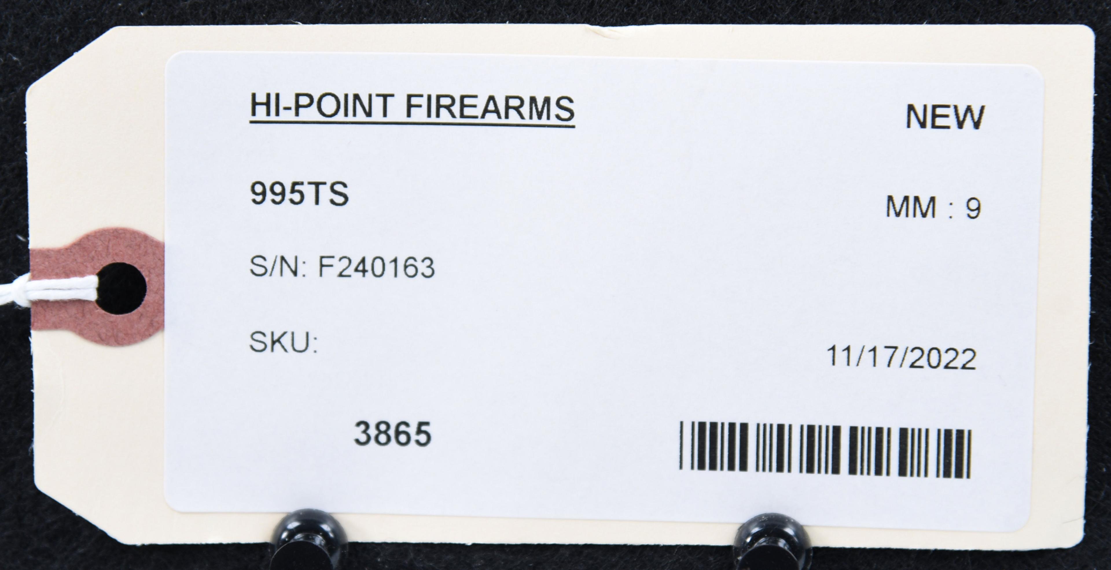 HI-POINT FIREARMS 995TS Semi Auto Rifle