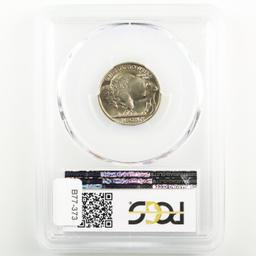 Certified 1938-D/D U.S. buffalo nickel