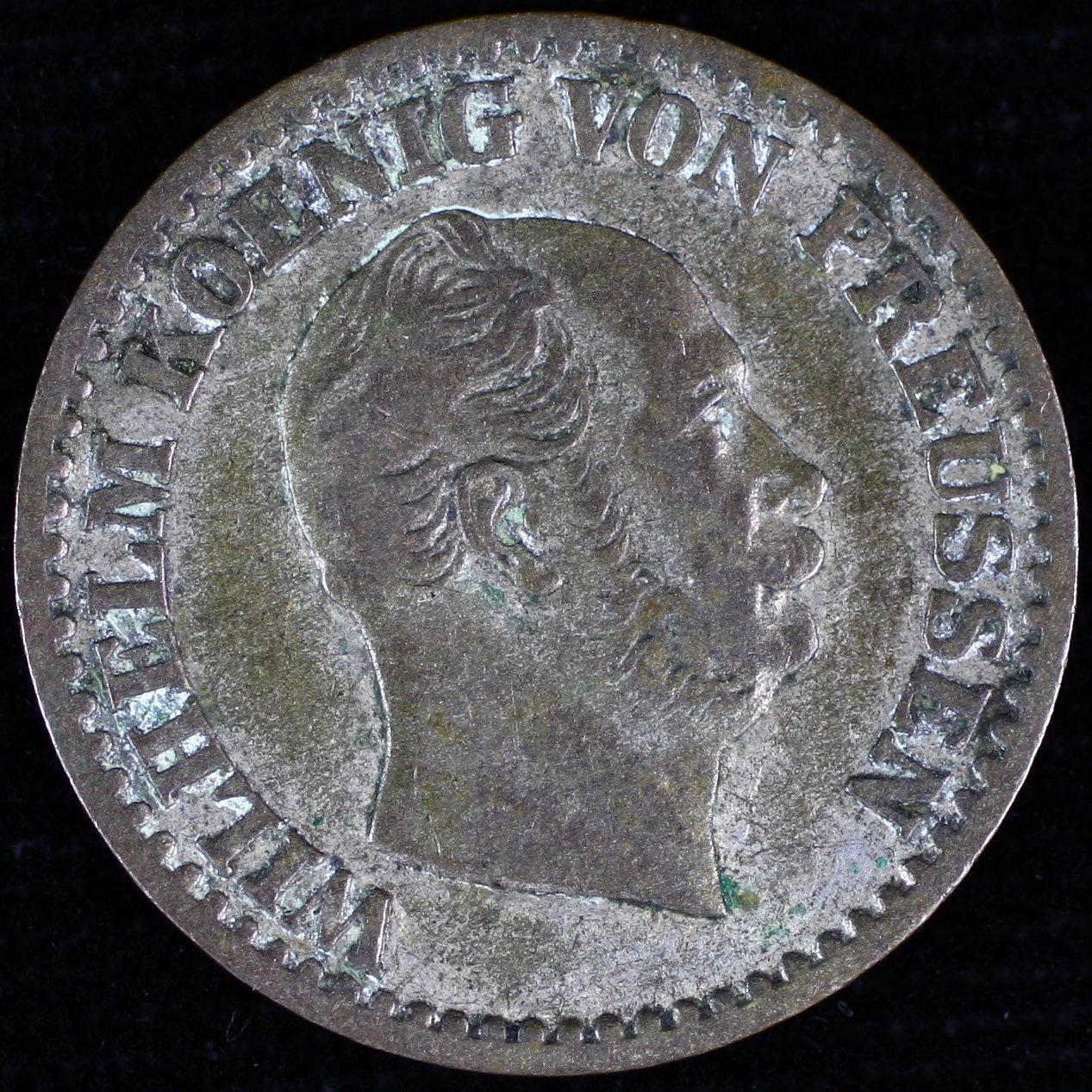 1868B Prussia [German States] 30 einen, 1 silver groschen