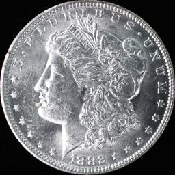 1882-O U.S. Morgan silver dollar