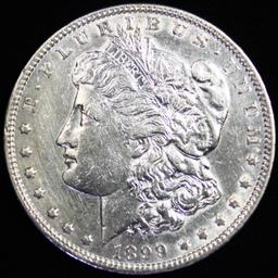 1899 U.S. Morgan silver dollar
