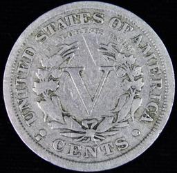 1912-S U.S. "V" nickel