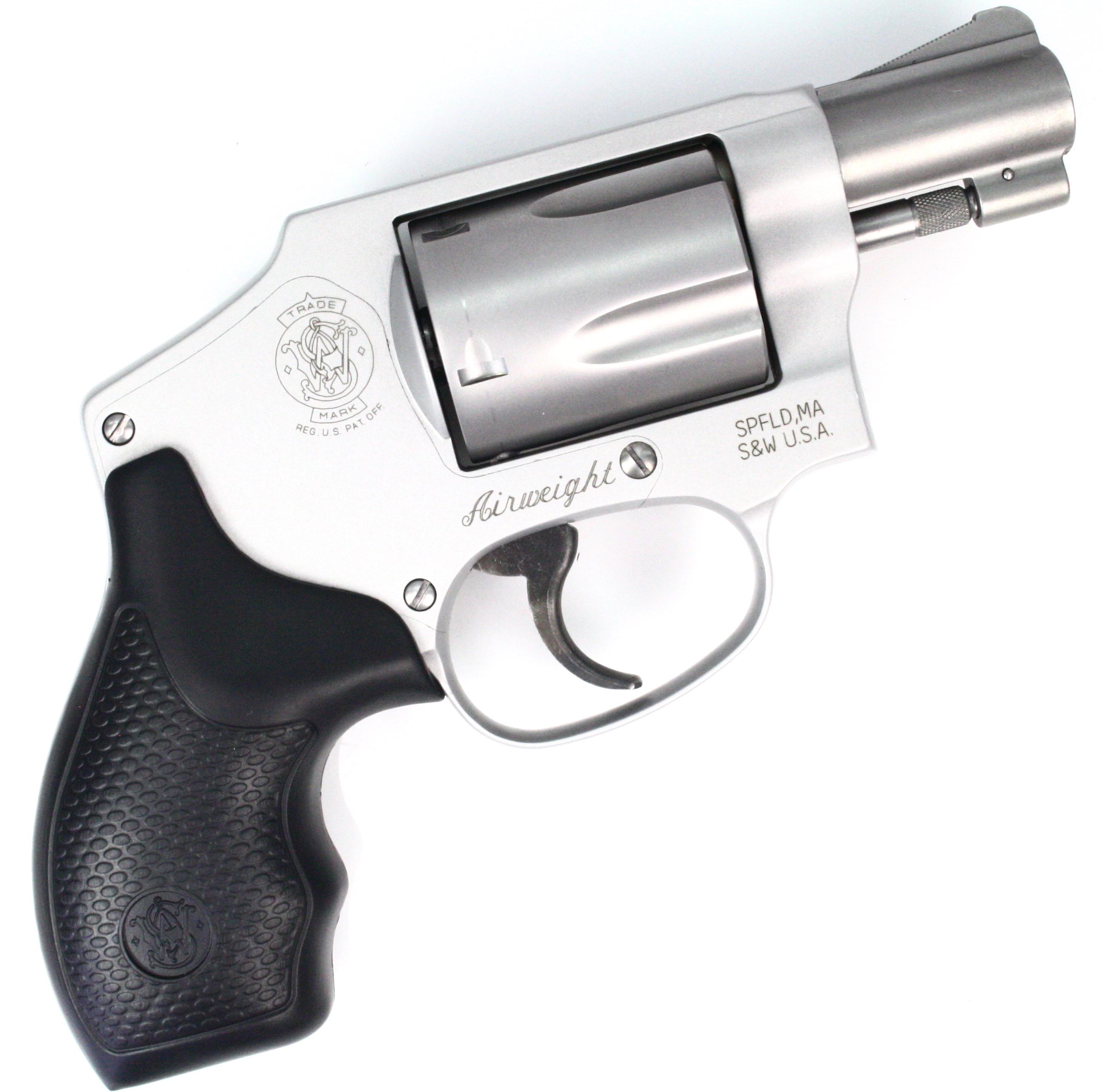 Estate Smith & Wesson model 642-2 hammerless revolver, .38 Spl cal