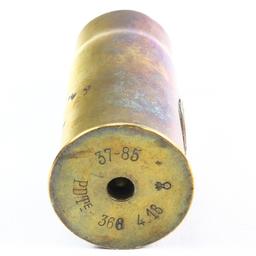 Vintage "Gott Mit Uns" German emblem on a 37mm brass shell casing