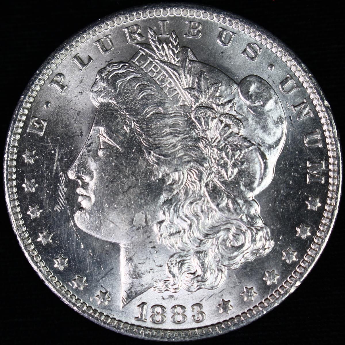 1883-O U.S. Morgan silver dollar