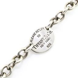 Authentic estate Tiffany & Co sterling silver “Return to Tiffany” bracelet