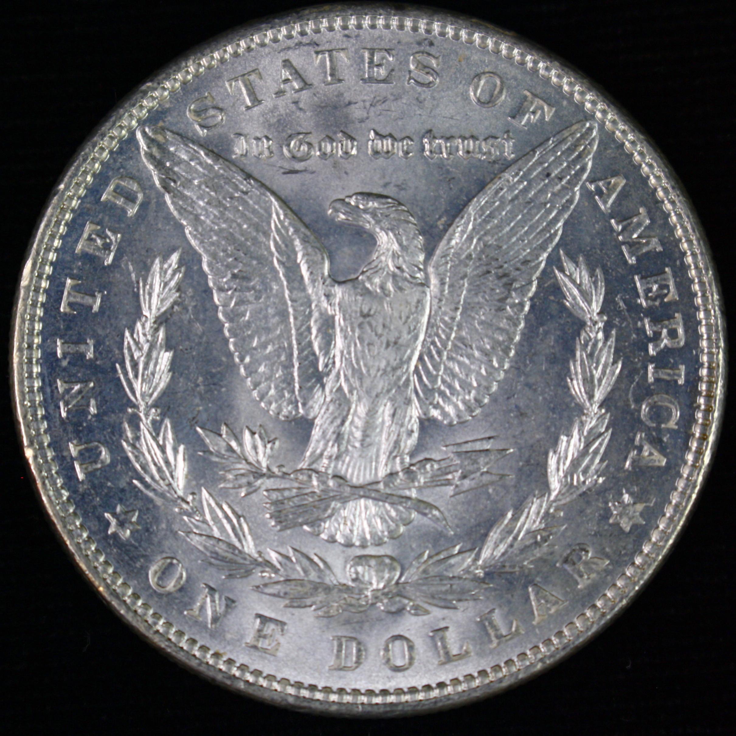 1888 U.S. Morgan silver dollar