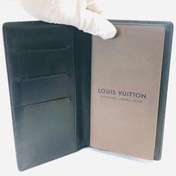 Authentic estate Louis Vuitton leather address book