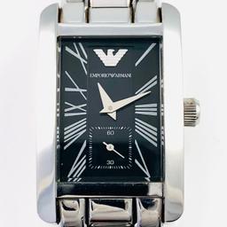 Estate Emporio Armani stainless steel wristwatch