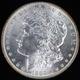 1889 U.S. Morgan silver dollar