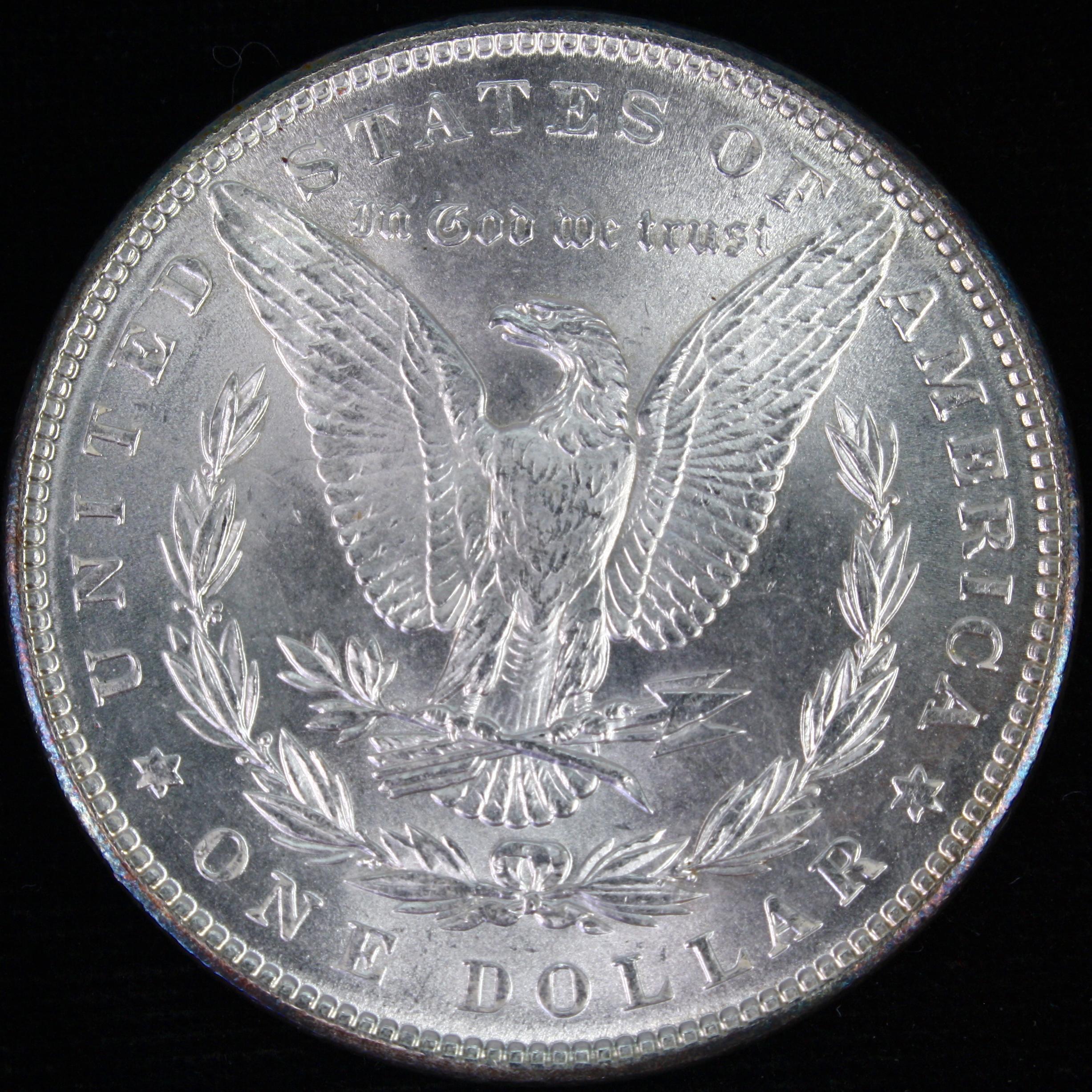 1889 U.S. Morgan silver dollar