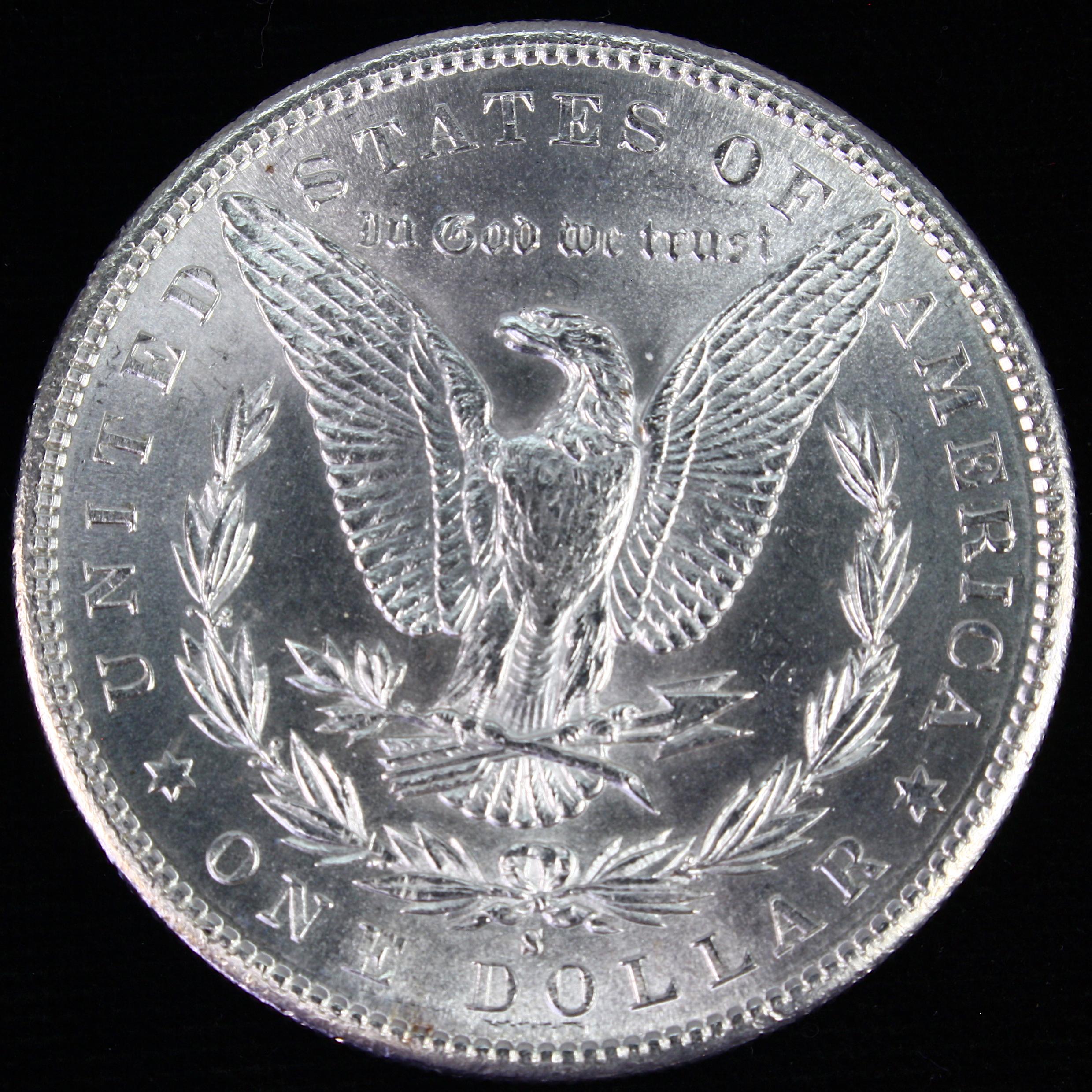 1889-S U.S. Morgan silver