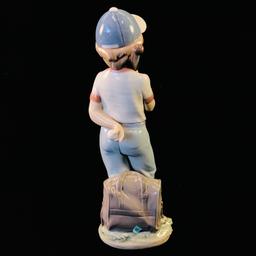 Estate Lladro #7610 "Can I Play?" porcelain figurine with original box