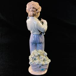 Estate Lladro #7609 "My Buddy" porcelain figurine with original box