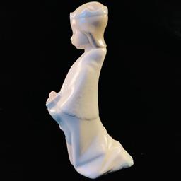 Estate Lladro #4673 "King Melchior" porcelain figurine with original box