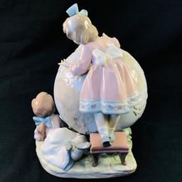 Estate Lladro #5847 "The Voyage of Columbus" porcelain figurine with original box