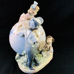 Estate Lladro #5847 "The Voyage of Columbus" porcelain figurine with original box