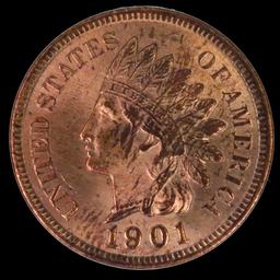 1901 U.S. Indian cent