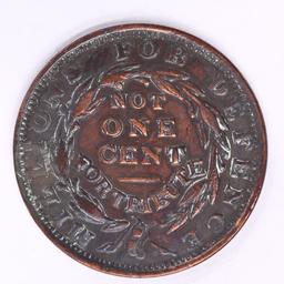 1837 Hard Times Token- Not One Cent