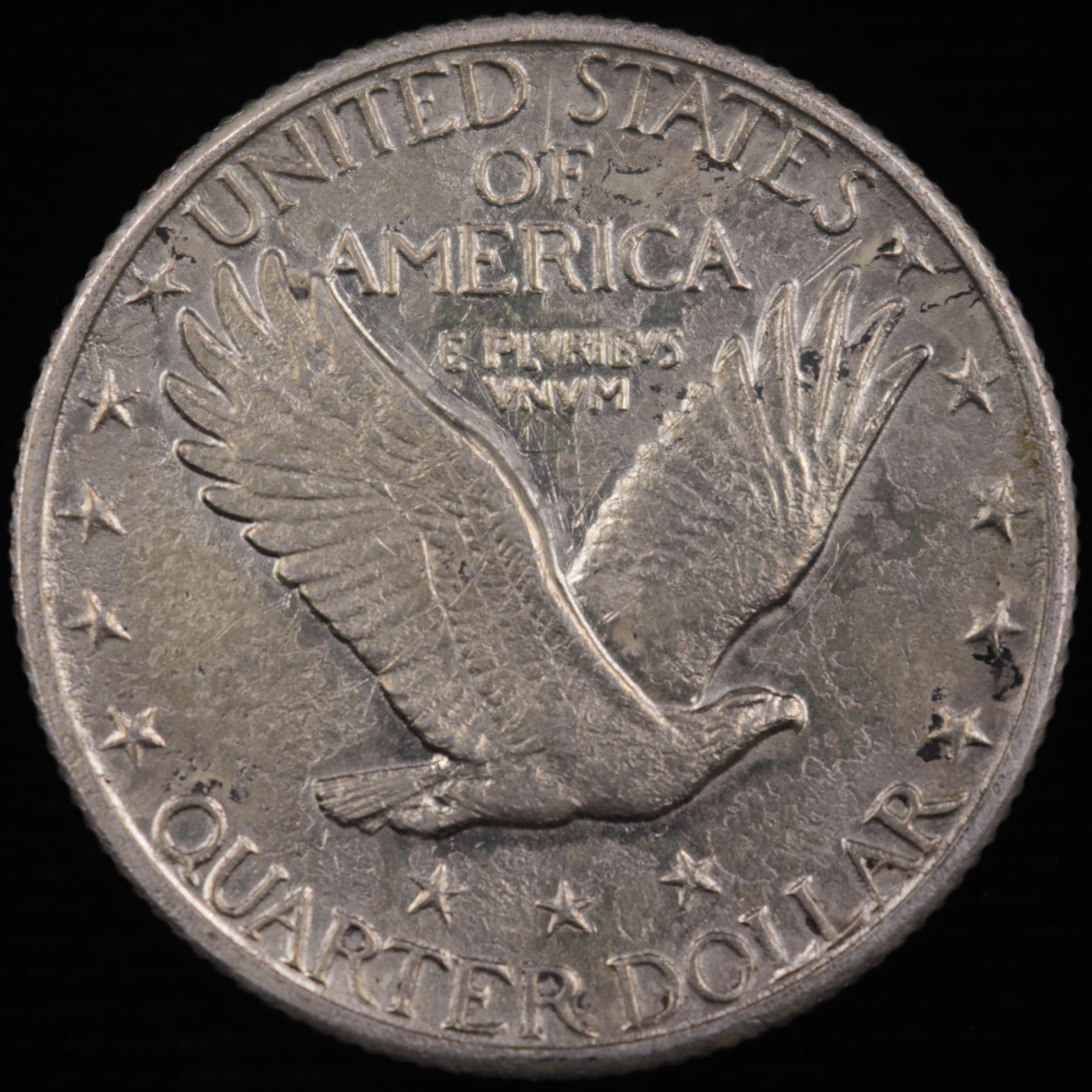 1927 U.S. standing Liberty quarter