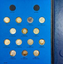 Complete collection of all 48 silver uncirculated 1946-1964 U.S. Roosevelt dimes