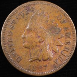 1867 U.S. Indian cent