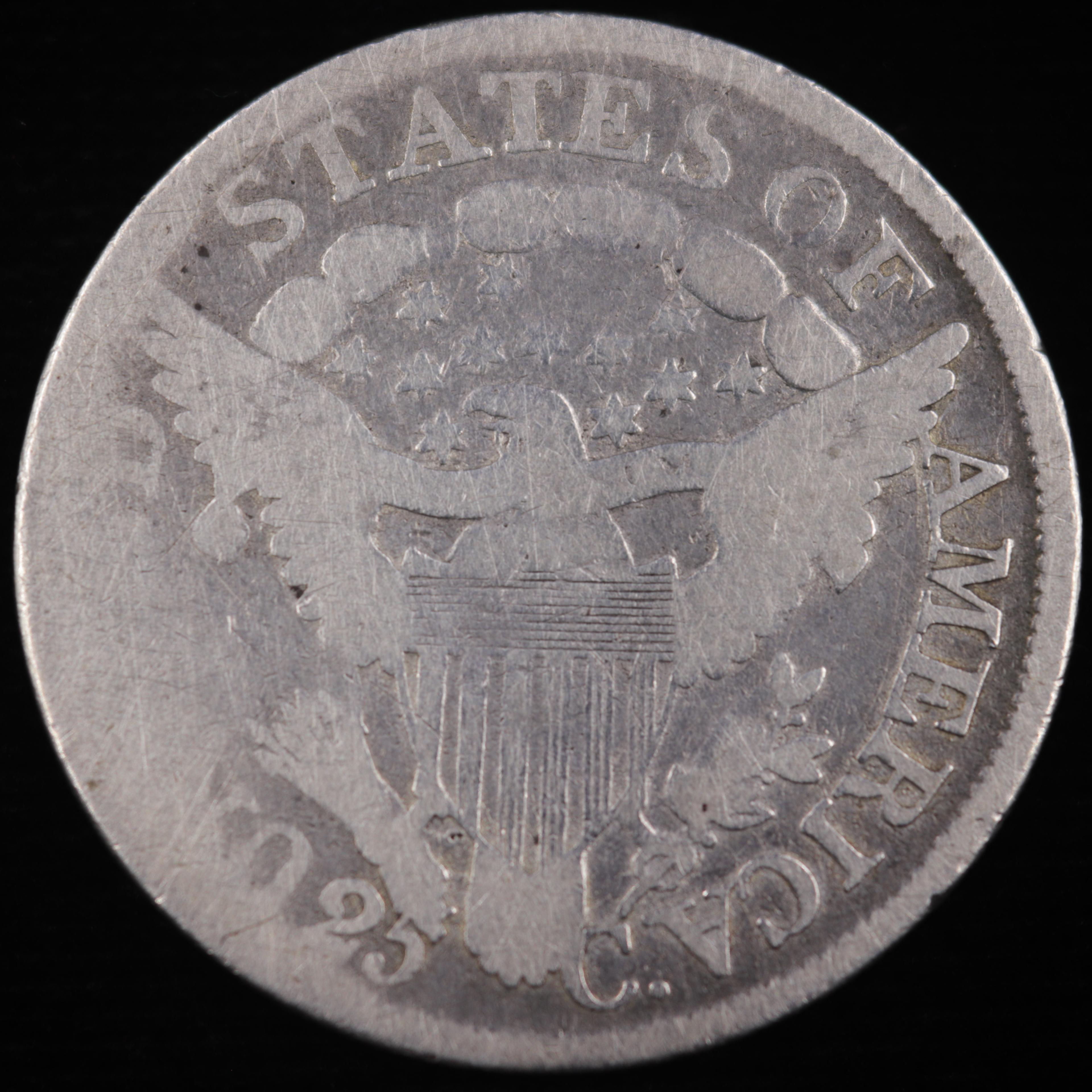1806/5 U.S. draped bust quarter