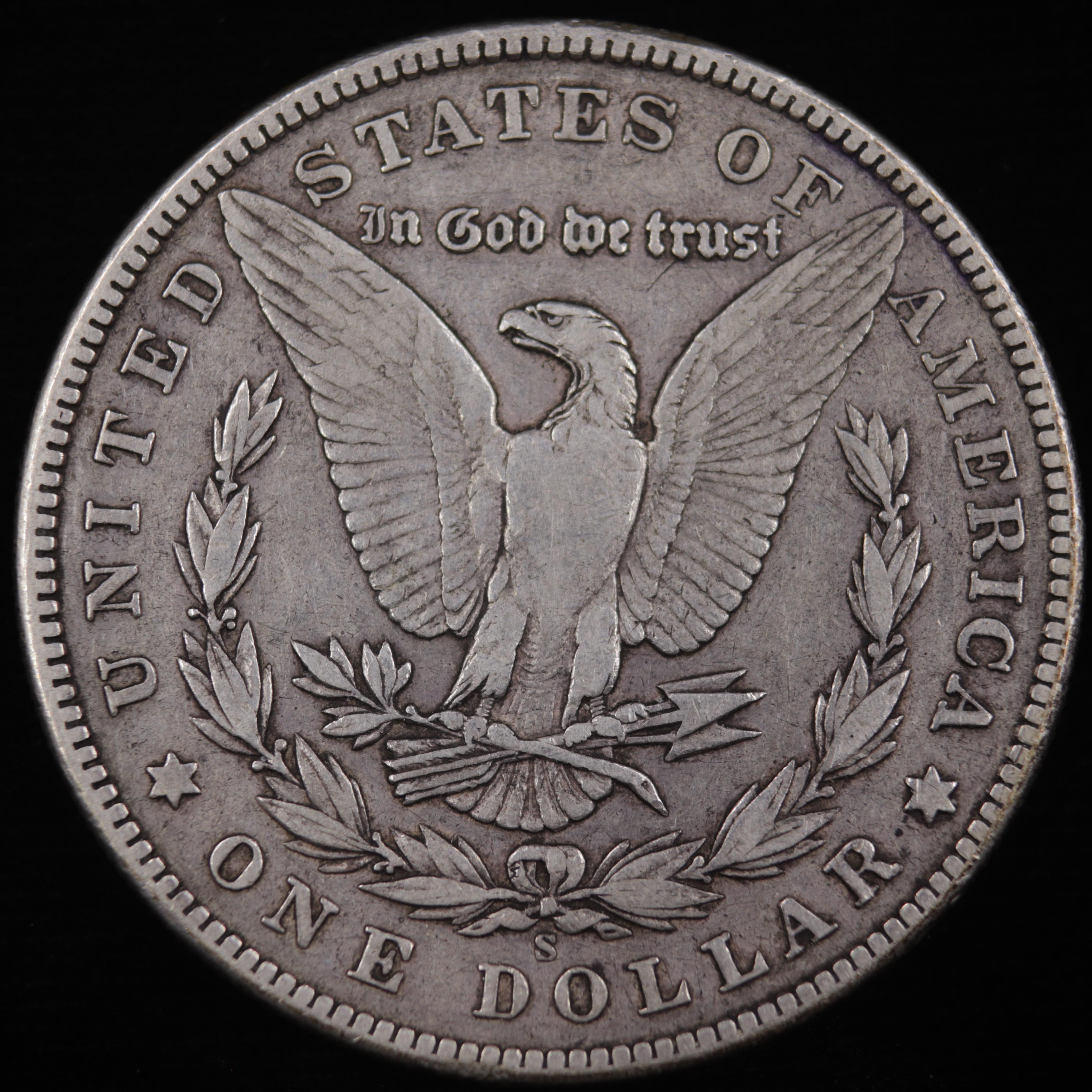 1904-S U.S. Morgan silver dollar