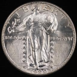 1929 U.S. standing Liberty quarter