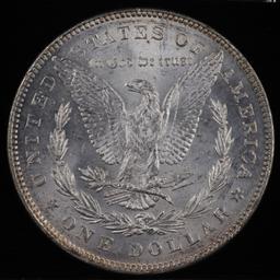 1878 7/8 tail feathers U.S. Morgan silver dollar
